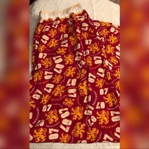 Universal Studios Harry Potter Sleep PJ bottom NWT
